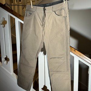 Kuhl Radikl Tan 34x30 (Prego Pants for MEN!)